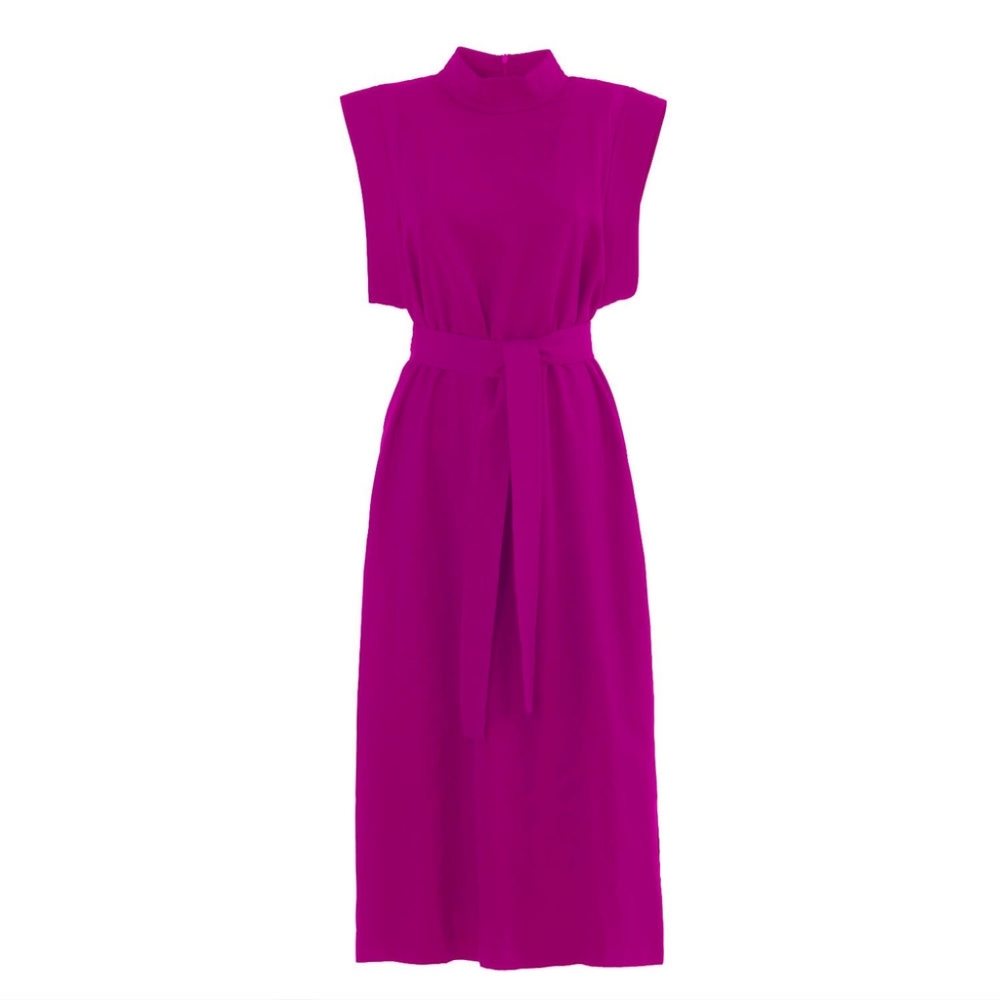 NWT JULIA ALLERT Stylish Straight Dress Pink Size XL